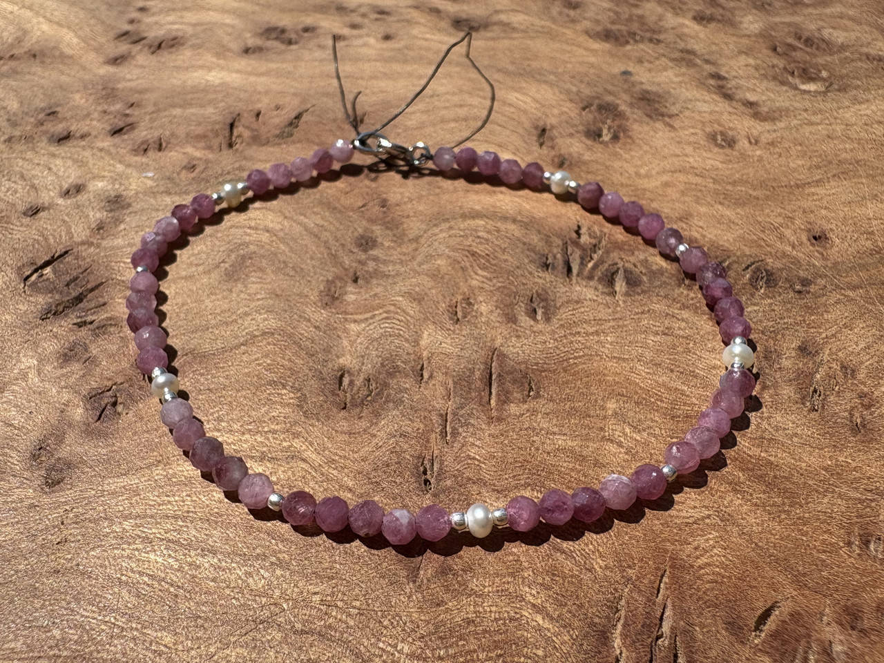 Armband aus Pink Turmalin